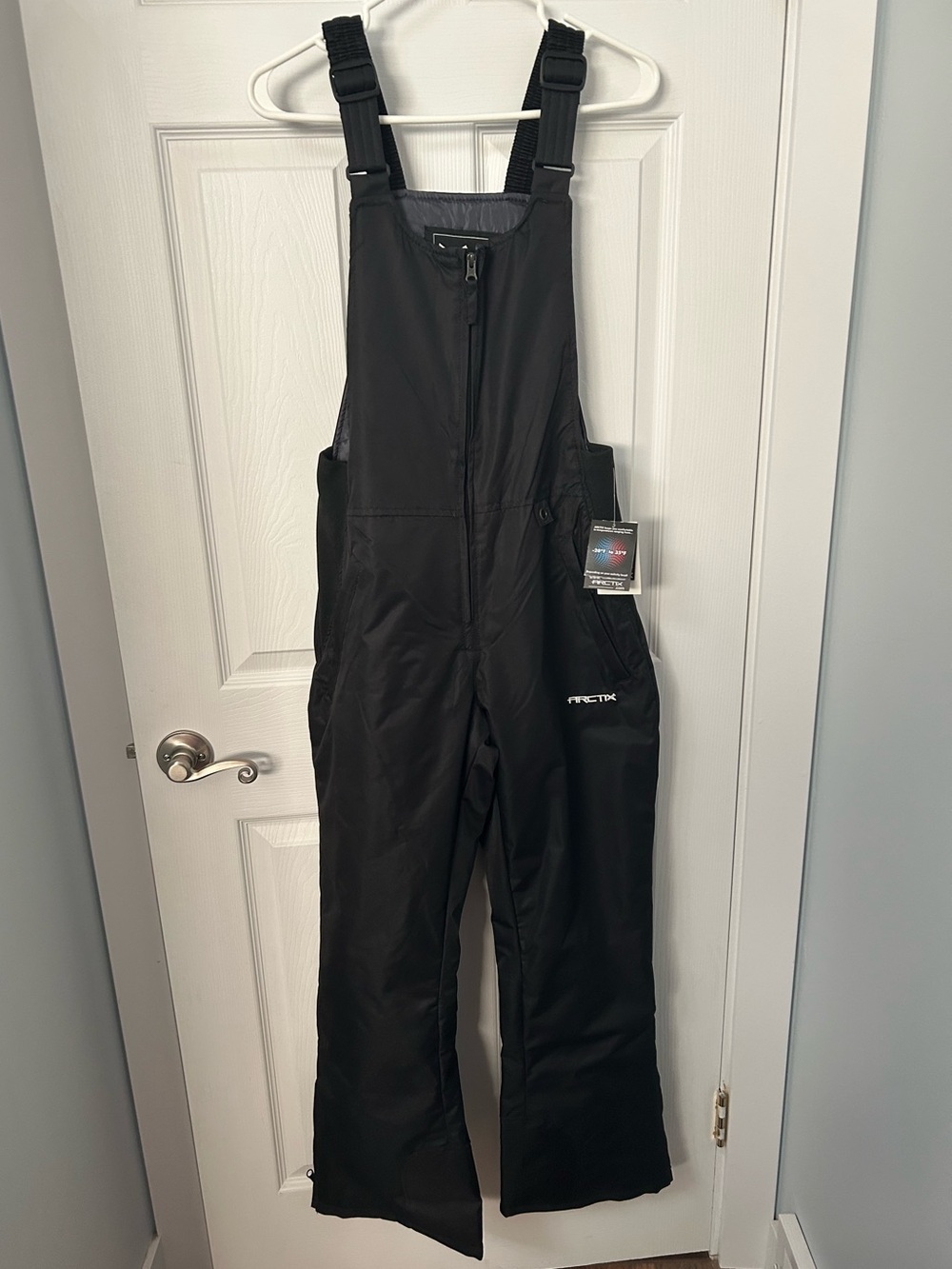 Arctix Black Women's Insulated Snow Pants with Adjustable Straps